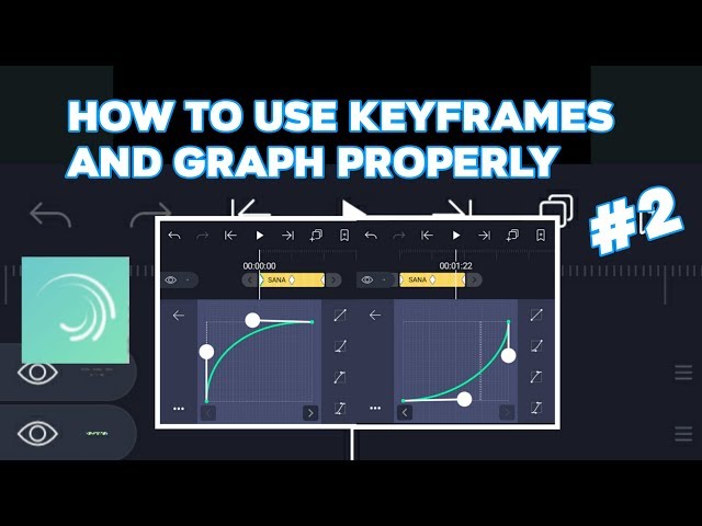 how to use keyframes in alight motion
